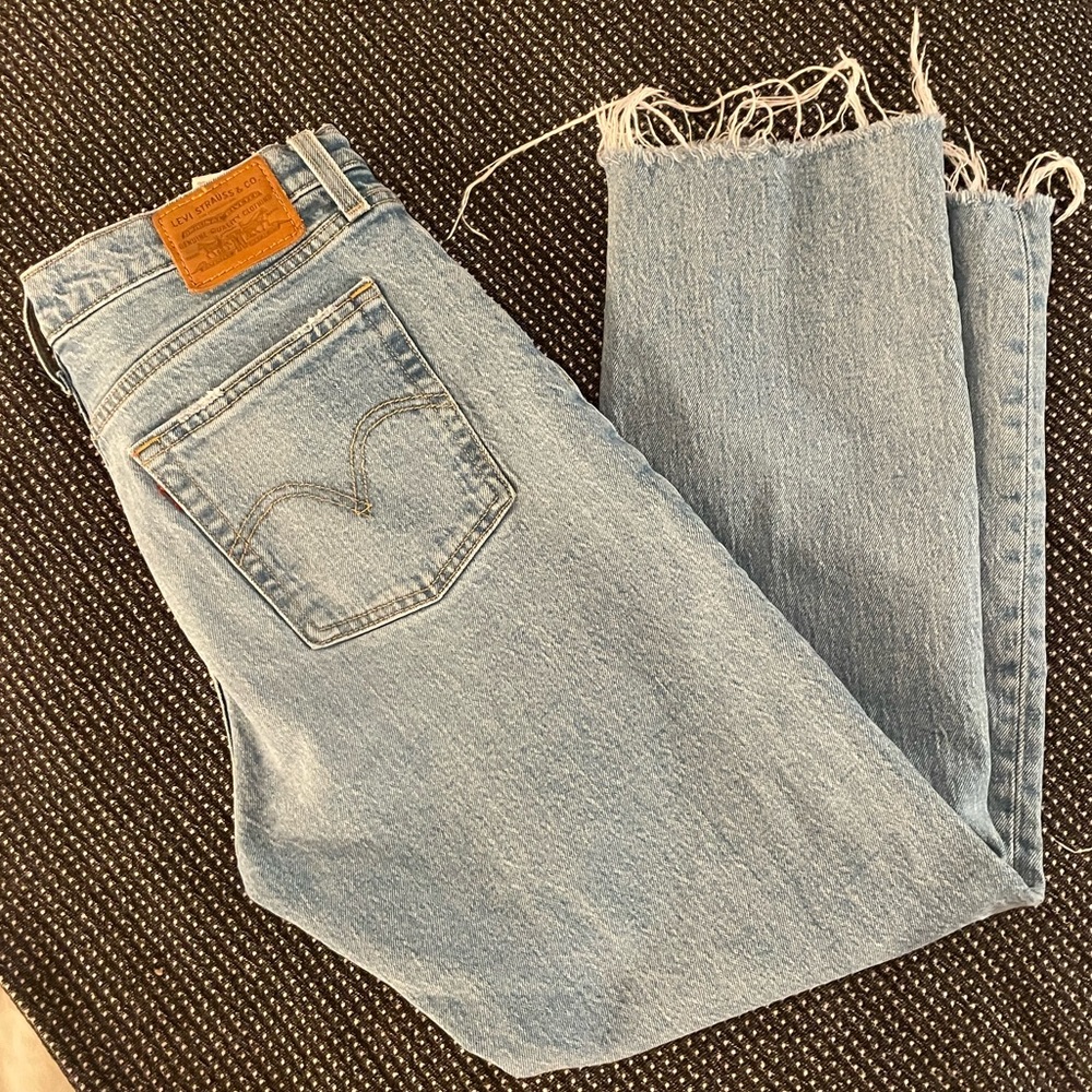 Levi’s Wedgie Straight Jeans Tango Hustle Women’s Size 28